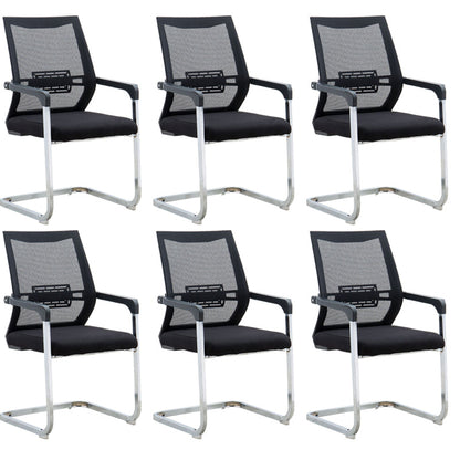 Sillón contemporáneo Silla negra tapizada AirGrid transpirable