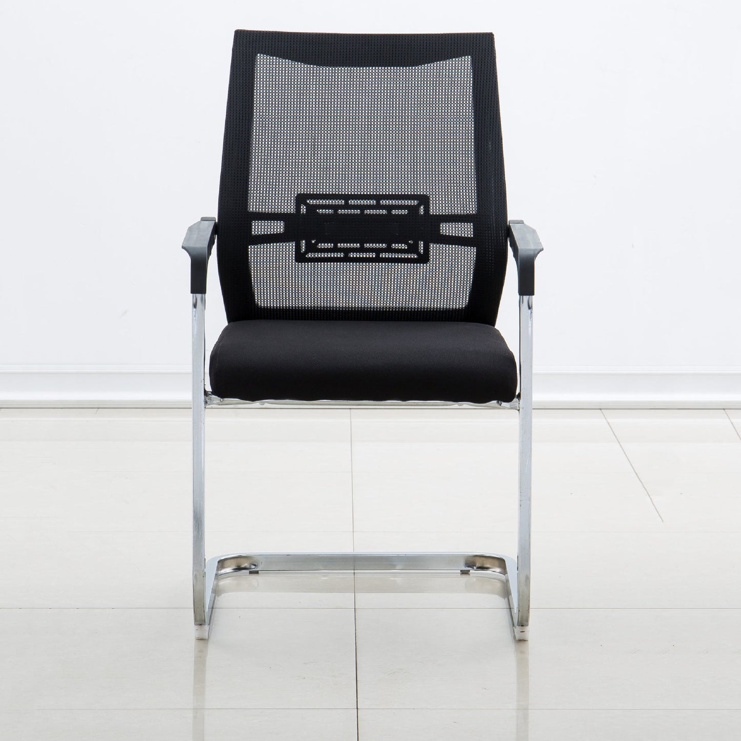 Sillón contemporáneo Silla negra tapizada AirGrid transpirable