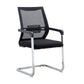 Sillón contemporáneo Silla negra tapizada AirGrid transpirable