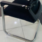 Sillón contemporáneo Silla negra tapizada AirGrid transpirable