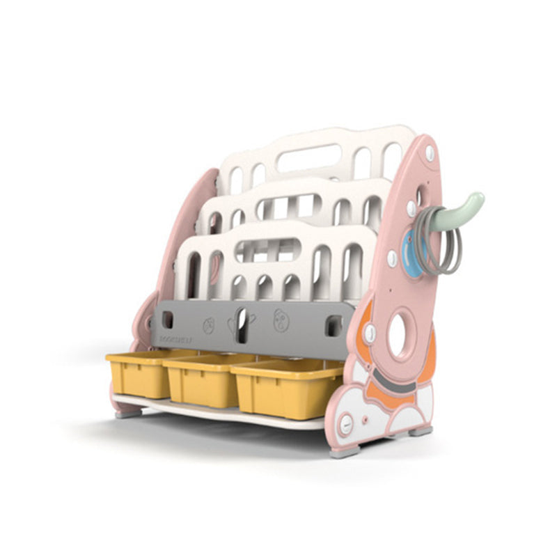 Scaffali di plastica moderna e contemporanea Libreria per bambini scaffale