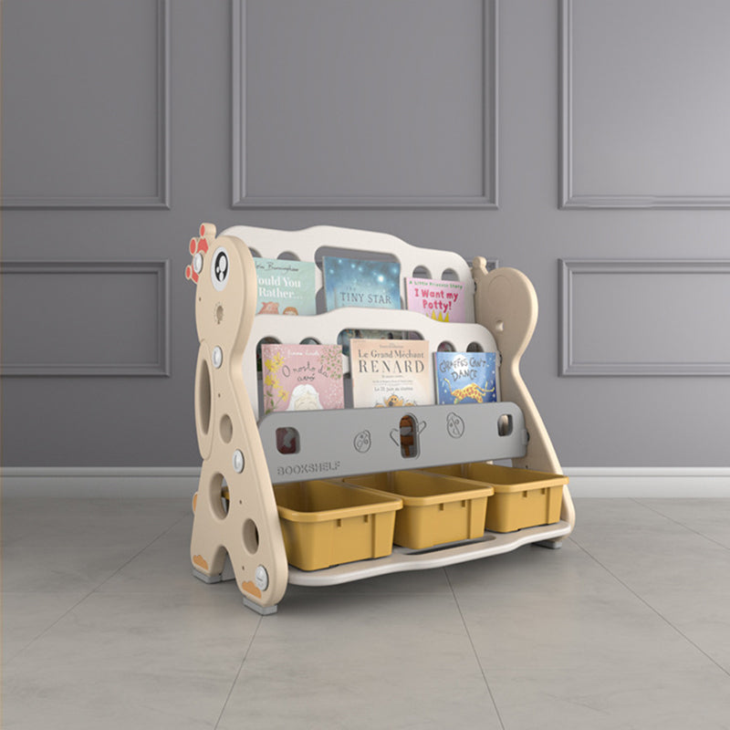 Scaffali di plastica moderna e contemporanea Libreria per bambini scaffale