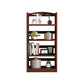 Modern Solid Wood Bookshelf Open Shelf Standard Bookshelf 62.2" H X 11" W