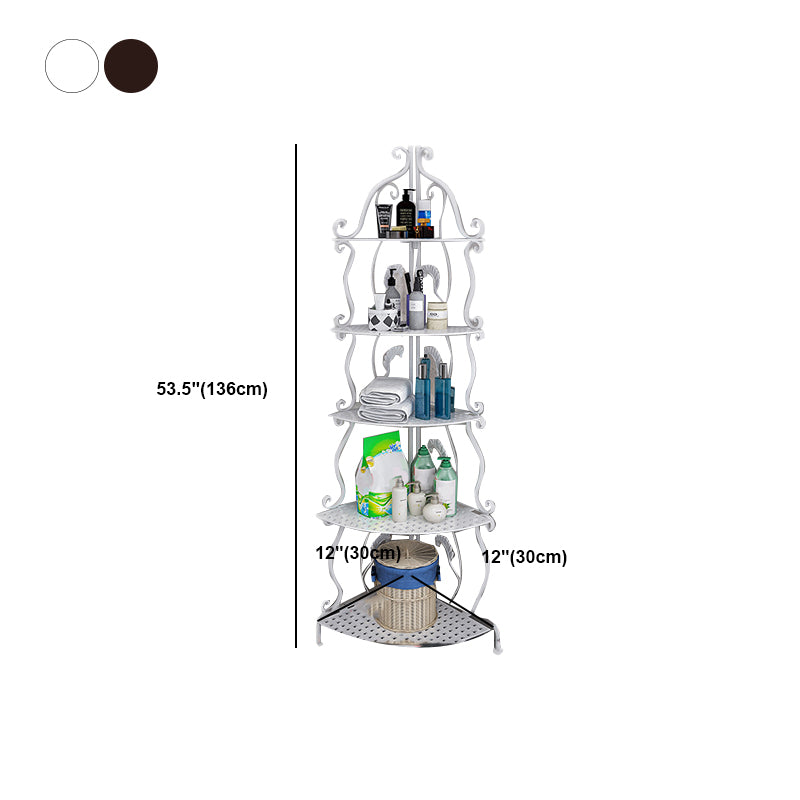 Contemporary Metal Book Shelf Folding Open Back Bookshelf Shelves Included Clearhalo 'Bookcases' 'furn' 'furn_bookcases' 'Furniture' 'Office Furniture' 6020303