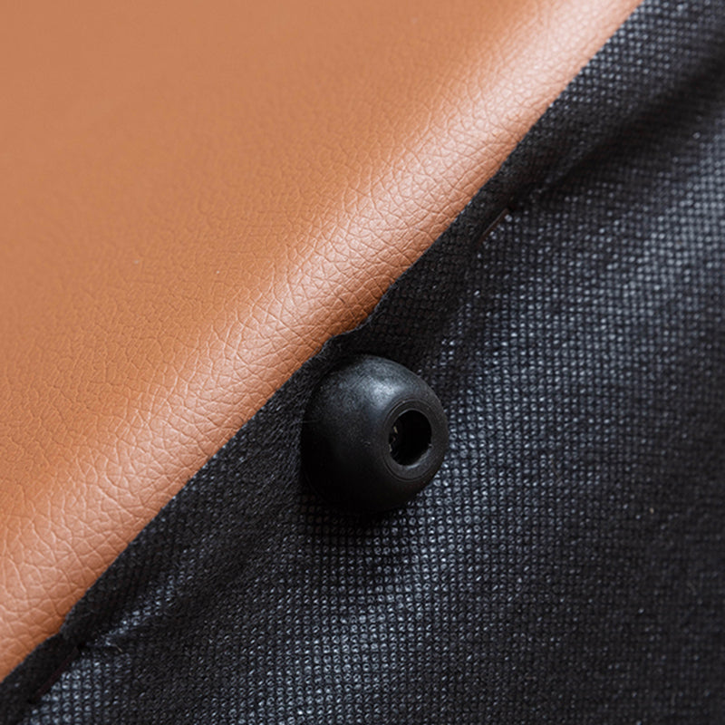 15.7" W Cushioned Bench Upholstered Mid-Century Modern Bench Clearhalo 'Benches' 'Chairs & Seating' 'furn' 'furn_benches' 'Furniture' 'Living Room Furniture' 6020386