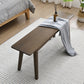 Contemporary Seating Bench Solid Wood Bench with Squared Legs Clearhalo 'Benches' 'Chairs & Seating' 'furn' 'furn_benches' 'Furniture' 'Living Room Furniture' 6020415