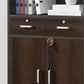 Storage Shelves File Cabinet Wood Contemporary Vertical Locking File Cabinet