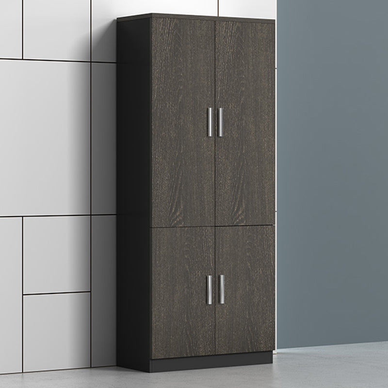 Archivos industriales de la oficina de archivos verticales de marco de madera sólida