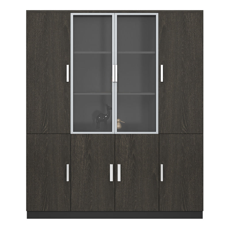 Archivos industriales de la oficina de archivos verticales de marco de madera sólida