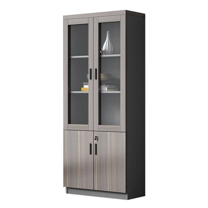 Industrial Cabinet Wood with Storage Shelves Vertical Filing Cabinet 31"L x 16"W x 79"H Clearhalo 'Filing Cabinets' 'filling_cabinets' 'furn' 'furn_filling_cabinets' 'Furniture' 'Office Furniture' 6020635