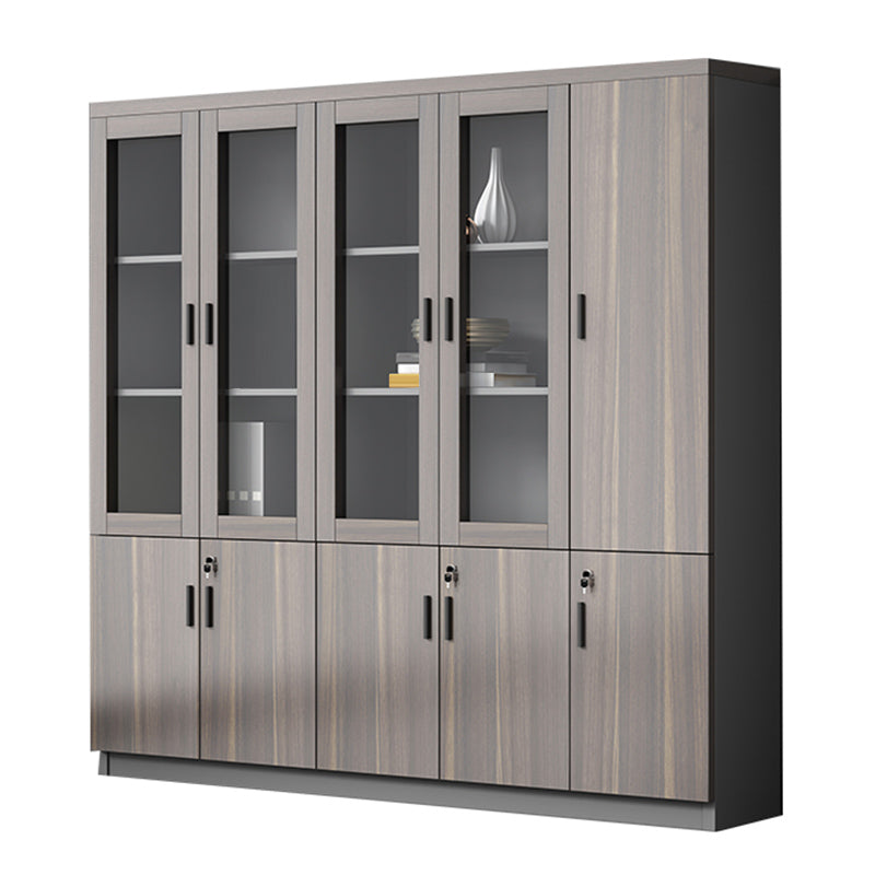 Industrial Cabinet Wood with Storage Shelves Vertical Filing Cabinet 79"L x 16"W x 79"H Clearhalo 'Filing Cabinets' 'filling_cabinets' 'furn' 'furn_filling_cabinets' 'Furniture' 'Office Furniture' 6020636
