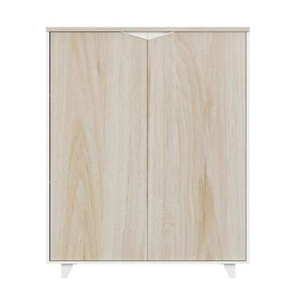 Nordic Style File Cabinets Solid Wood Frame Vertical File Cabinet Office