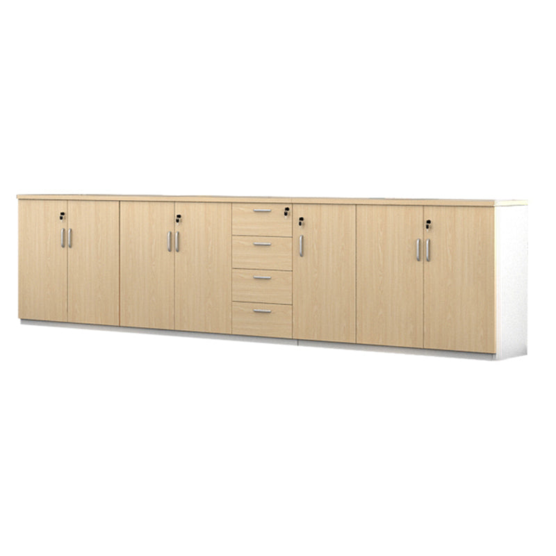 Modern Wood Cabinet Locking Drawers and Storage Lateral File Cabinet Wood 4 7 Clearhalo 'Filing Cabinets' 'filling_cabinets' 'furn' 'furn_filling_cabinets' 'Furniture' 'Office Furniture' 6020756