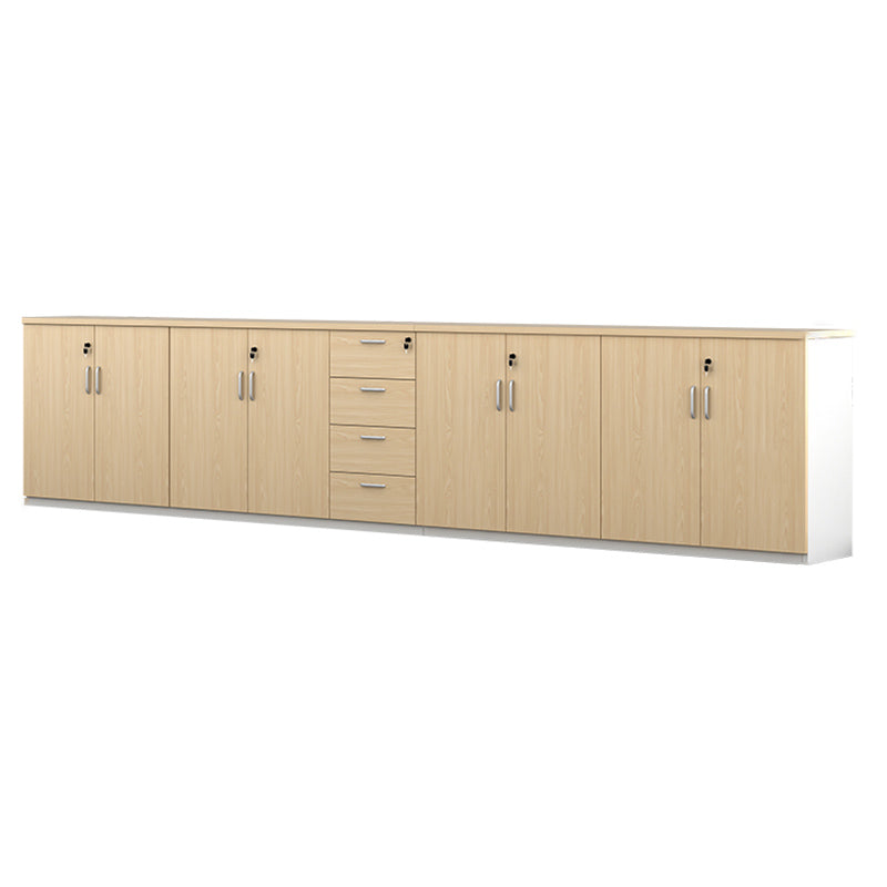 Modern Wood Cabinet Locking Drawers and Storage Lateral File Cabinet Wood 4 8 Clearhalo 'Filing Cabinets' 'filling_cabinets' 'furn' 'furn_filling_cabinets' 'Furniture' 'Office Furniture' 6020758