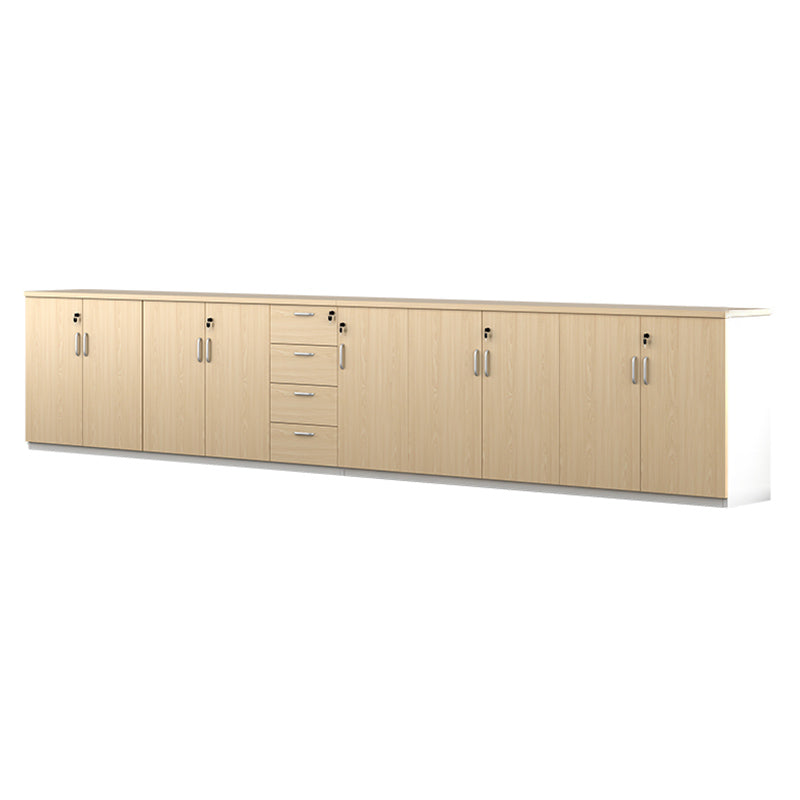 Modern Wood Cabinet Locking Drawers and Storage Lateral File Cabinet Wood 4 9 Clearhalo 'Filing Cabinets' 'filling_cabinets' 'furn' 'furn_filling_cabinets' 'Furniture' 'Office Furniture' 6020759