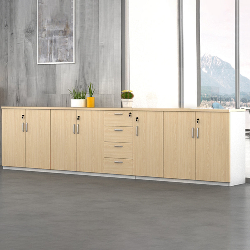 Modern Wood Cabinet Locking Drawers and Storage Lateral File Cabinet Clearhalo 'Filing Cabinets' 'filling_cabinets' 'furn' 'furn_filling_cabinets' 'Furniture' 'Office Furniture' 6020769
