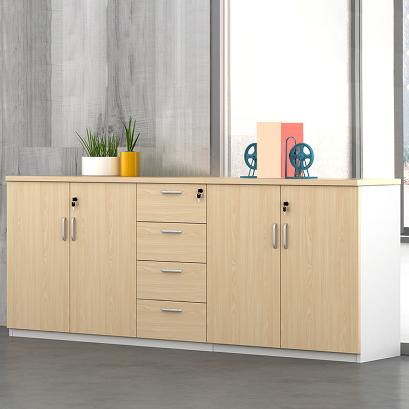 Modern Wood Cabinet Locking Drawers and Storage Lateral File Cabinet Clearhalo 'Filing Cabinets' 'filling_cabinets' 'furn' 'furn_filling_cabinets' 'Furniture' 'Office Furniture' 6020773