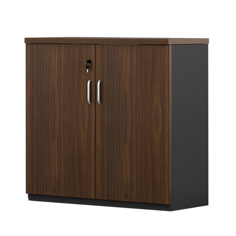 Modern Wood Cabinet Locking Drawers and Storage Lateral File Cabinet Walnut Drawer Not Included 2 Clearhalo 'Filing Cabinets' 'filling_cabinets' 'furn' 'furn_filling_cabinets' 'Furniture' 'Office Furniture' 6020780