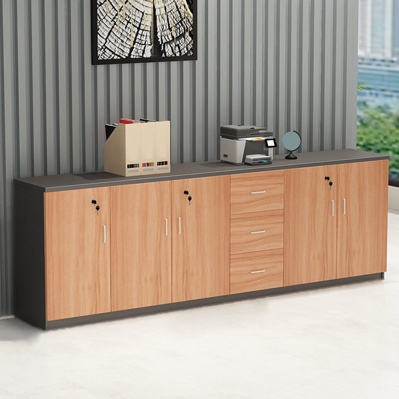 Modern Cabinet Wood Locking Drawers and Storage Lateral File Cabinet 3 5 Clearhalo 'Filing Cabinets' 'filling_cabinets' 'furn' 'furn_filling_cabinets' 'Furniture' 'Office Furniture' 6020854