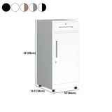 Gabinete tradicional cajones de bloqueo de metal y castores verticales de archivos verticales