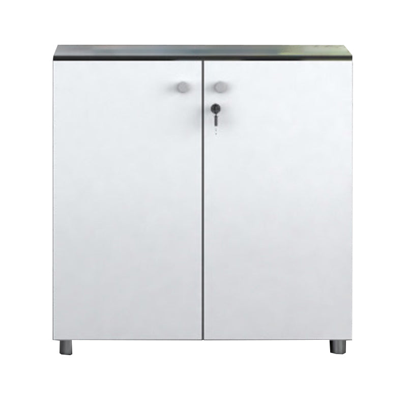 Archivo de estanterías de almacenamiento de archivos de madera modernos para la oficina en casa