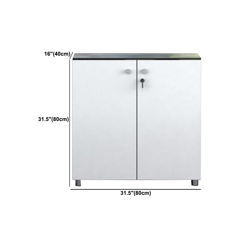 Archivo de estanterías de almacenamiento de archivos de madera modernos para la oficina en casa