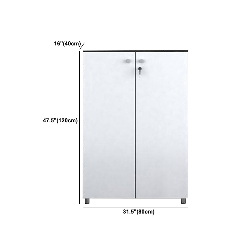 Archivo de estanterías de almacenamiento de archivos de madera modernos para la oficina en casa