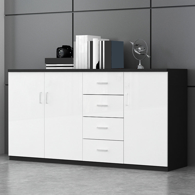 Modern File Cabinet Drawers Detail Filing Cabinet for Home Office 63"L x 16"W x 31"H 4 Clearhalo 'Filing Cabinets' 'filling_cabinets' 'furn' 'furn_filling_cabinets' 'Furniture' 'Office Furniture' 6020952