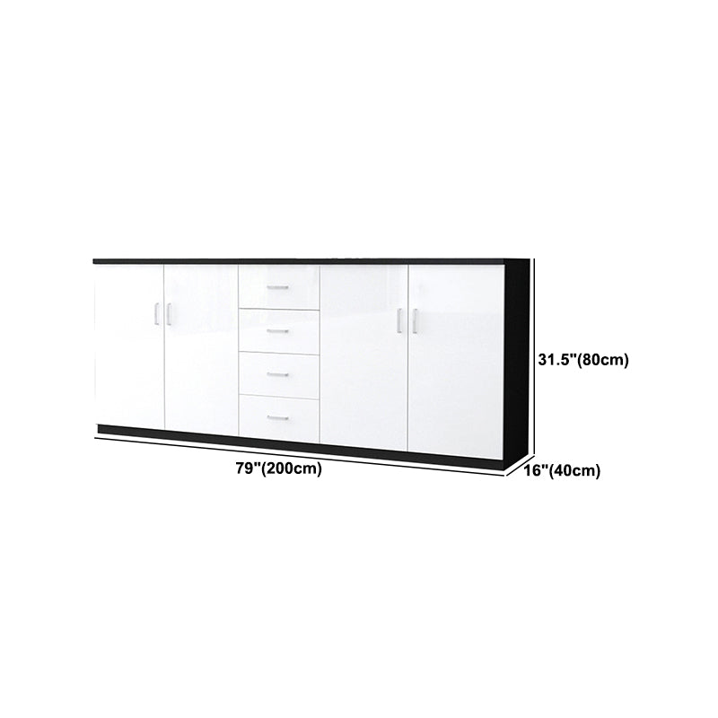 Modern File Cabinet Drawers Detail Filing Cabinet for Home Office Clearhalo 'Filing Cabinets' 'filling_cabinets' 'furn' 'furn_filling_cabinets' 'Furniture' 'Office Furniture' 6020970