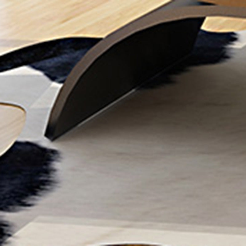 Escritorio de escritura rectangular marrón de 30 pulgadas H escritorio de oficina para casa