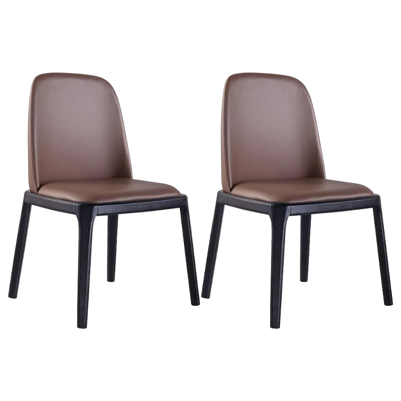 Silla de espalda sólida de madera de la madera de la madera de la sala de cocina del brazo del brazo