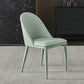 Contemporary Style Dining Chairs Armless Dining Chairs with Metal Legs for Kitchen