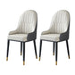 Contemporary Style Dining Chair Arm Dining Chairs with Metal Legs for Kitchen