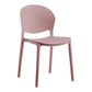 Contemporary Style Dining Chairs Armless Dining Chairs with Plastic Legs for Kitchen Clearhalo 'Dining Chairs' 'Dining Tables & Seating' 'dining_chair' 'furn' 'furn_dining_chair' 'Furniture' 'Kitchen & Dining Furniture' 6021263