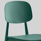 Contemporary Style Dining Chair Armless Dining Chairs with Plastic Legs for Kitchen