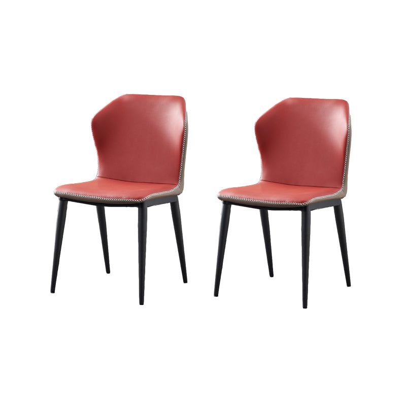 Silla lateral del ala industrial sillas de comedor sin brazo sin brazo