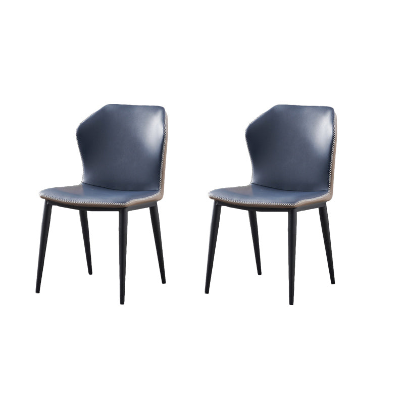 Silla lateral del ala industrial sillas de comedor sin brazo sin brazo