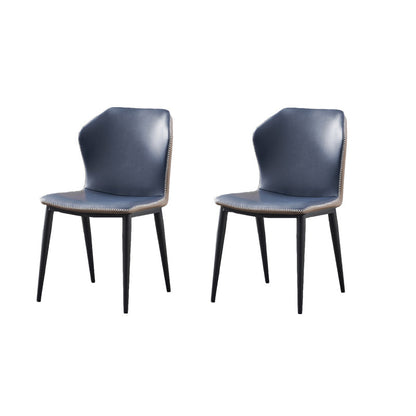 Silla lateral del ala industrial sillas de comedor sin brazo sin brazo