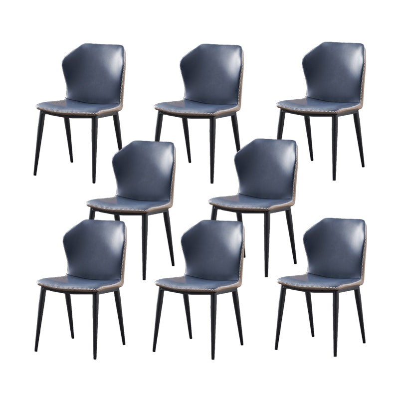 Silla lateral del ala industrial sillas de comedor sin brazo sin brazo