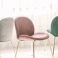 Glam Style Dining Chair Upholstered Dining Side Chair for Indoor
