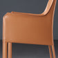Silla de comedor contemporánea de la silla de cuero del hogar de cuero del hogar