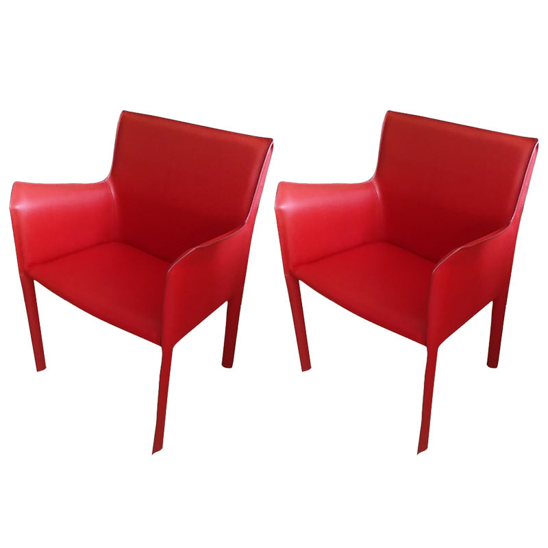 Silla de comedor contemporánea de la silla de cuero del hogar de cuero del hogar