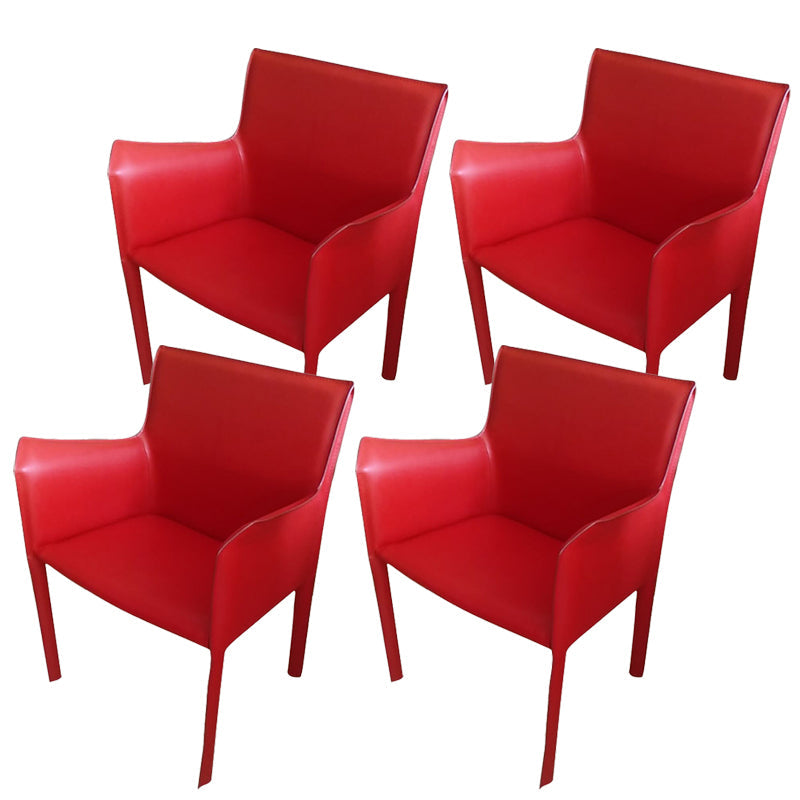 Silla de comedor contemporánea de la silla de cuero del hogar de cuero del hogar