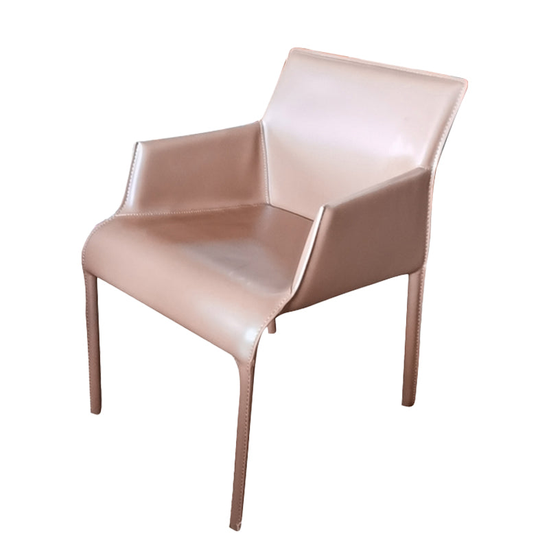 Silla de comedor contemporánea de la silla de cuero del hogar de cuero del hogar