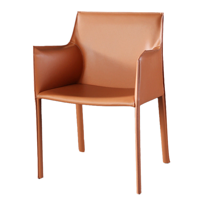 Silla de comedor contemporánea de la silla de cuero del hogar de cuero del hogar
