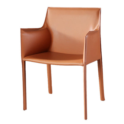 Silla de comedor contemporánea de la silla de cuero del hogar de cuero del hogar