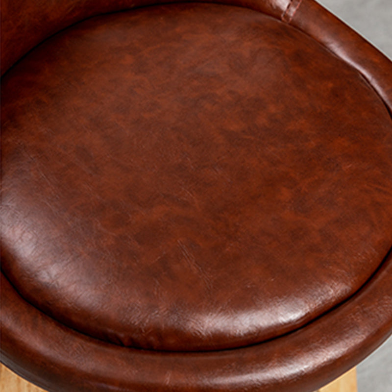 Tabouret de comptoir à dos basse du comptoir bas du bars à tabouret bas en cuir basse en cuir basse en cuir bas