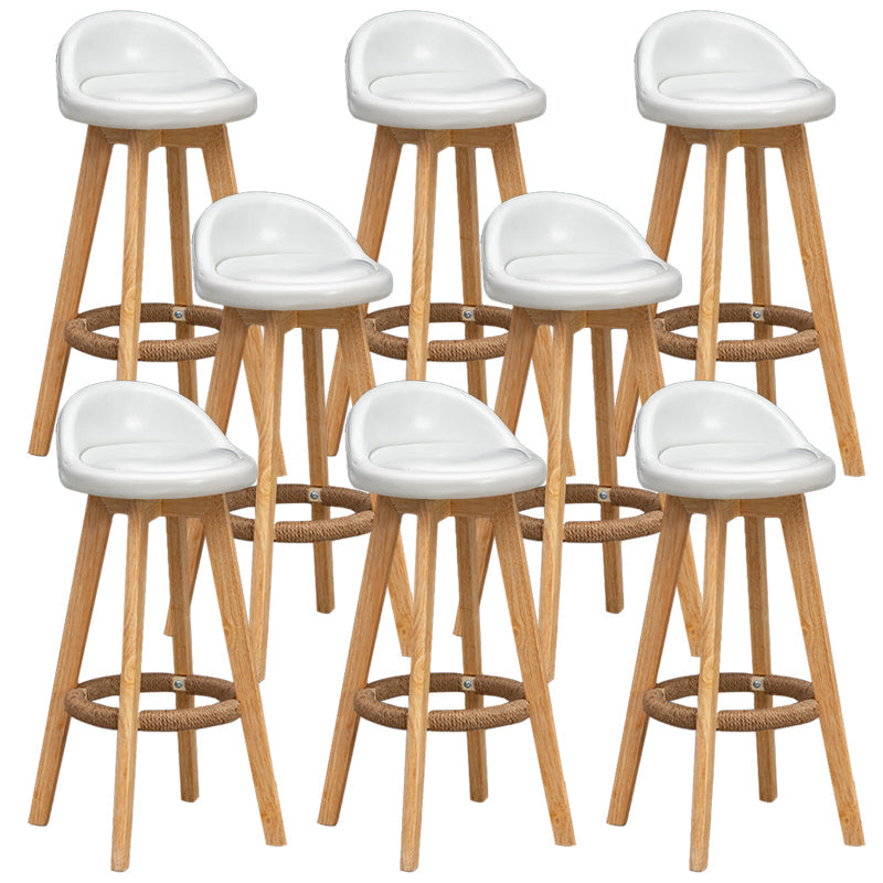 Tabouret de comptoir à dos basse du comptoir bas du bars à tabouret bas en cuir basse en cuir basse en cuir bas