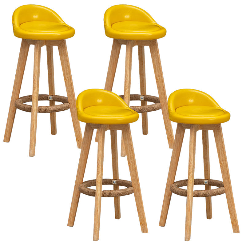 Tabouret de comptoir à dos basse du comptoir bas du bars à tabouret bas en cuir basse en cuir basse en cuir bas
