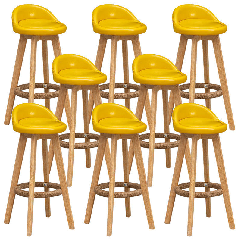 Tabouret de comptoir à dos basse du comptoir bas du bars à tabouret bas en cuir basse en cuir basse en cuir bas